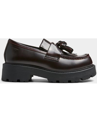 Vagabond Shoemakers Cosmo 2.0 Tasseled Loafers Women - Black