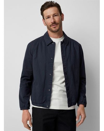 Only & Sons Twill Coach Jacket - Blue