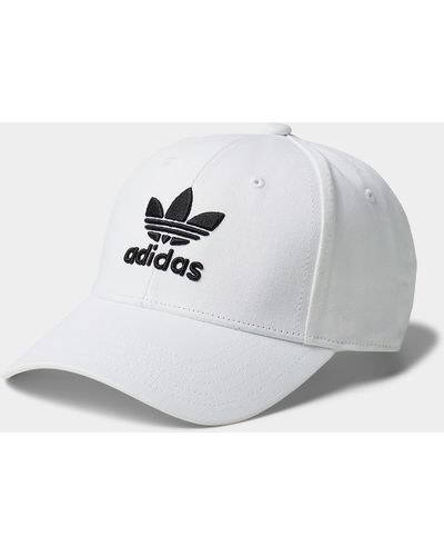 adidas Originals Logo Embroidery Baseball Cap - Gray