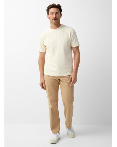 Frank And Oak Sand Joey Chinos Straight Fit - Black