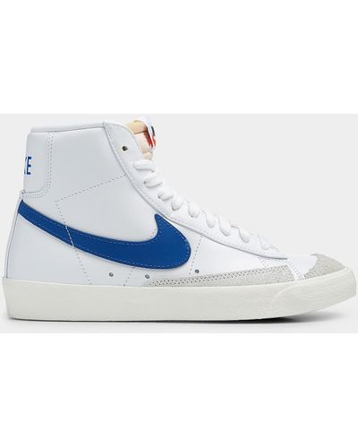 womens blue nike blazers