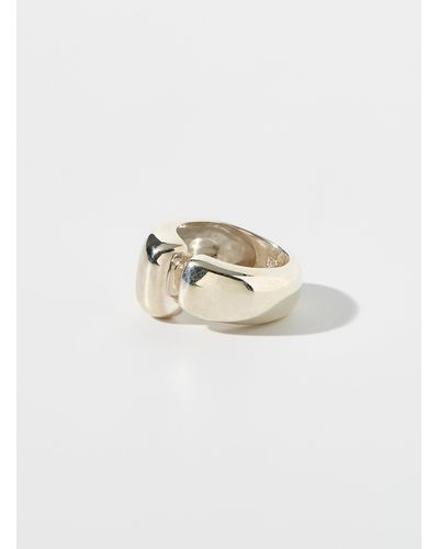 WOLF CIRCUS Canal Shimmery Ring - White