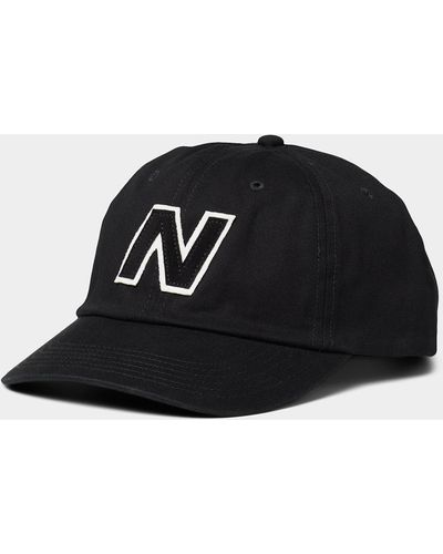 New Balance Logo Patch Baseball Cap - Black