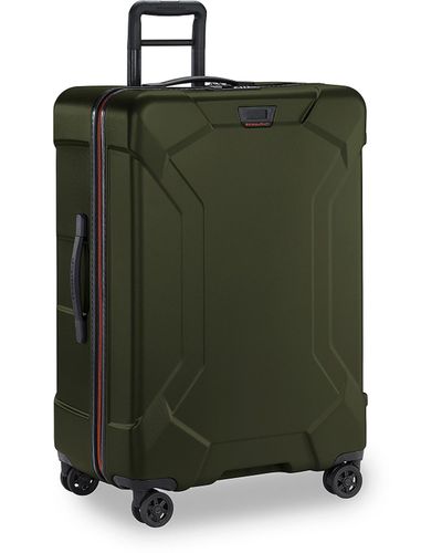 Briggs & Riley 30'' Hard Shell Suitcase With Swivel Wheels Torq Collection - Green