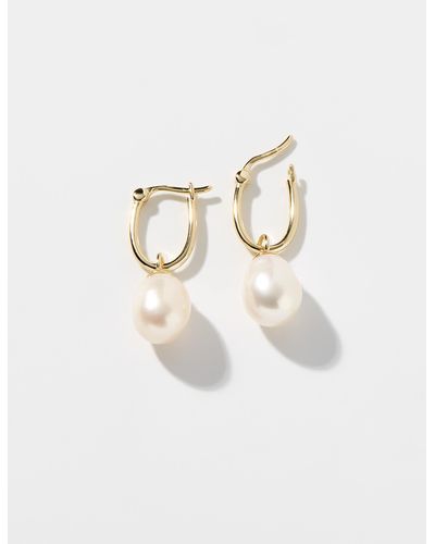 Midi34 Azelie Earrings - White