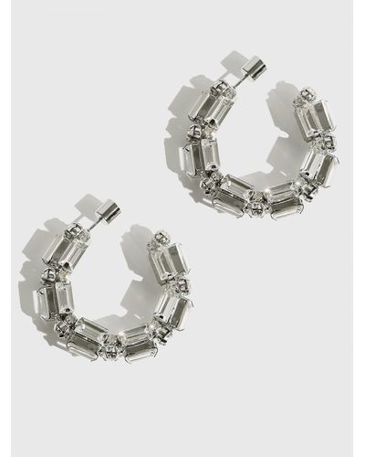 DRAE All I Have Round Hoops - Metallic