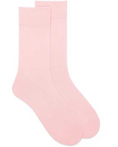 Le 31 Essential Organic Cotton Socks - Pink