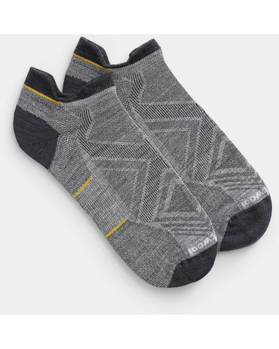 Smartwool Run Tab Ped Sock - Gray