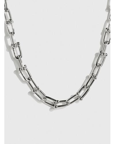 DRAE U-link Chain (grey, One Size) - Metallic