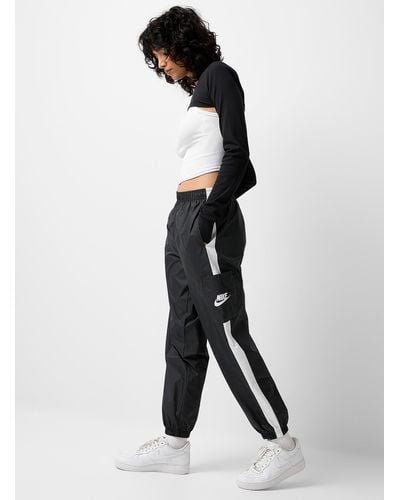 Nike Sportswear Essential Fleece Womens Track Pants  Dark Grey Heather White  Sportitude Lifestyle