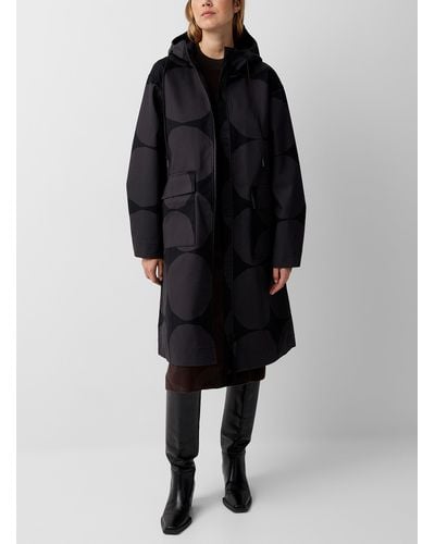 Marimekko Mangaani Kivet Coat - Black