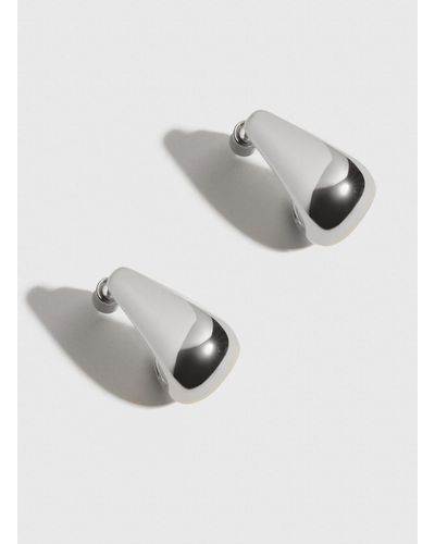 DRAE Soho Large Earrings - Gray