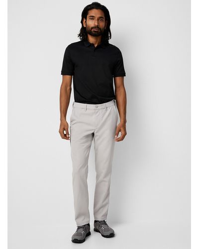 Le 31 Techno Twill Chinos Stockholm Fit - Black