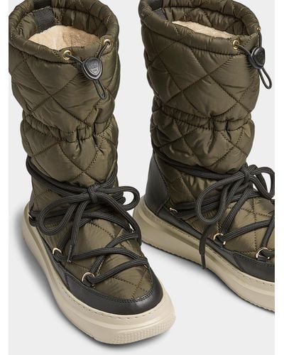 Pajar Gravita Quilted Winter Boots Women - Green