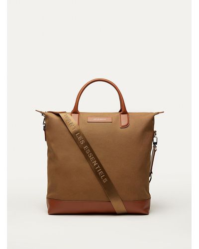 WANT Les Essentiels O'hare Organic Cotton Tote - Brown