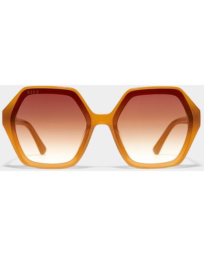 DIFF Gigi Sunglasses - Brown