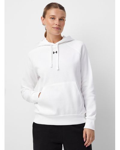 Under Armour Rival Fleece Hoodie - White