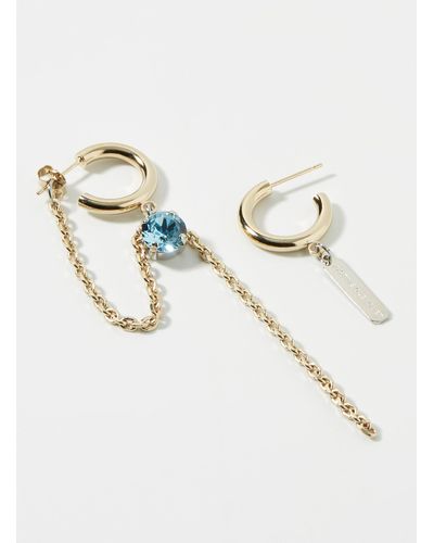 Justine Clenquet Esther Earrings - Metallic
