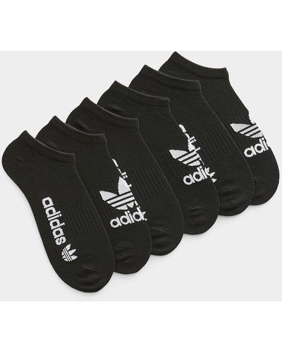 adidas Originals Signature Trefoil Ped Socks 6 - Black
