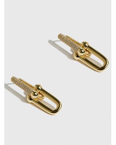 DRAE U-link Small Earrings (assorted, One Size) - Metallic