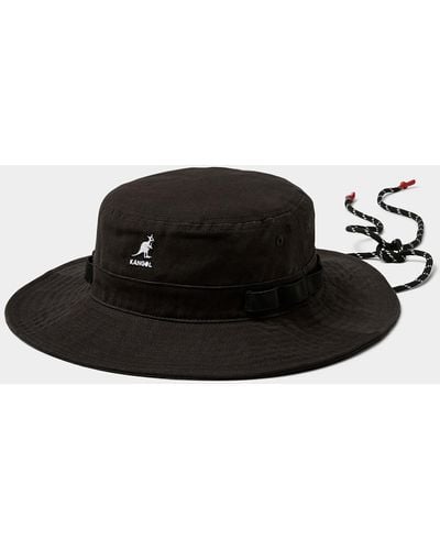 Kangol Small Logo Boonie Hat - Black