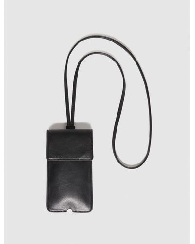 Sisley Smartphonetasche Mit Kordel - Weiß