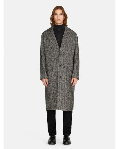 Sisley Relaxed Fit Coat - Grey