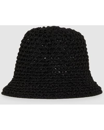 Sisley Crochet Hat - Black