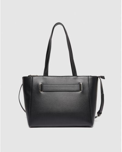 Sisley Tote Bag With Shoulder Strap - Black