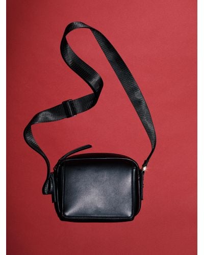 Sisley Solid Colour Camera Bag - Black