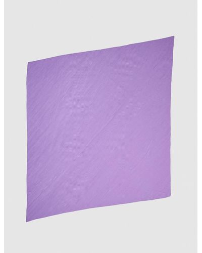 Sisley Rhombus Scarf - Purple