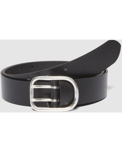 Sisley Leather Belt - White