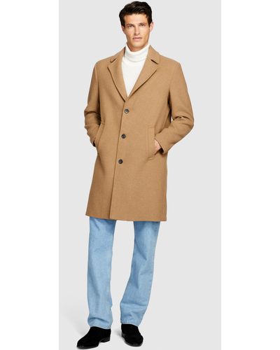Sisley Regular Fit Coat - Blue