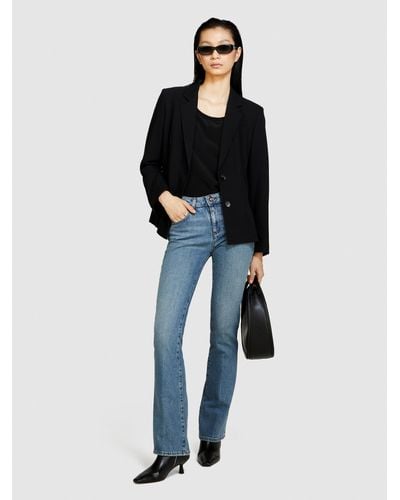Sisley Jeans Cannes Flare Fit - Blu