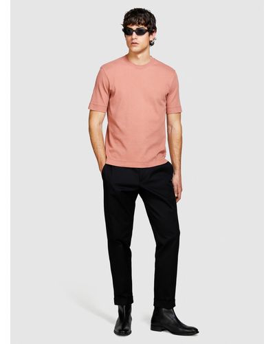 Sisley Einfarbiges T-shirt - Mehrfarbig
