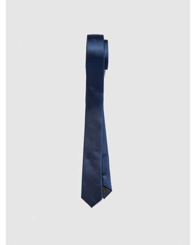 Sisley Jacquard Tie - Blue
