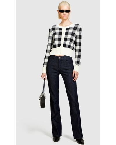 Sisley Jeans Cannes Flare Fit - Bianco