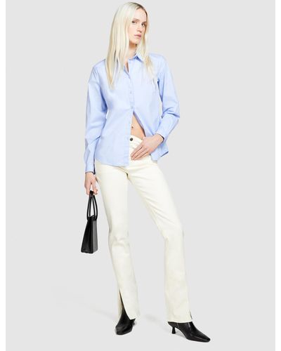 Sisley Camicia Regular Fit - Bianco