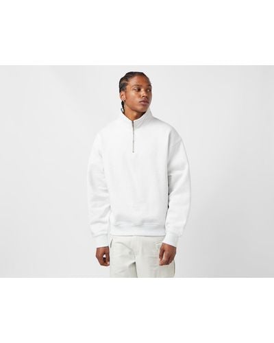 Nike Nrg Premium Essentials Quarter Zip Sweatshirt - White