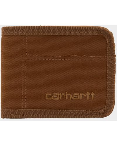 Carhartt WIP Carston Fold Wallet - Braun