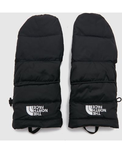 The North Face Nuptse Convertible Mittens - Schwarz