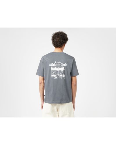 New Balance Athletics Club T-shirt - Size? Exclusive - Black