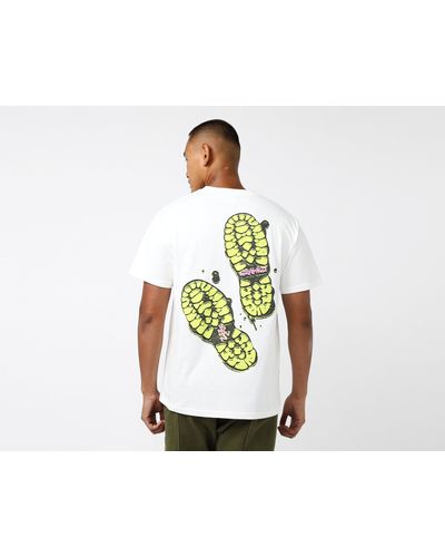 Gramicci Footprints T-shirt - Green