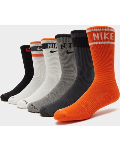 Nike 6-pack Everyday Cushioned Training Crew Socks - Black