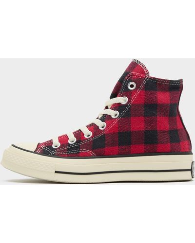 Converse Chuck 70 Hi Upcycled - Red