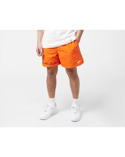 Nike Club Varsity Flow Shorts - Orange