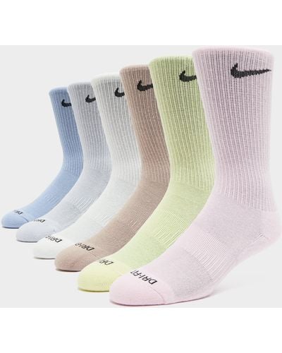 Nike 6-pack Everyday Cushioned Training Crew Socks - Multicolour