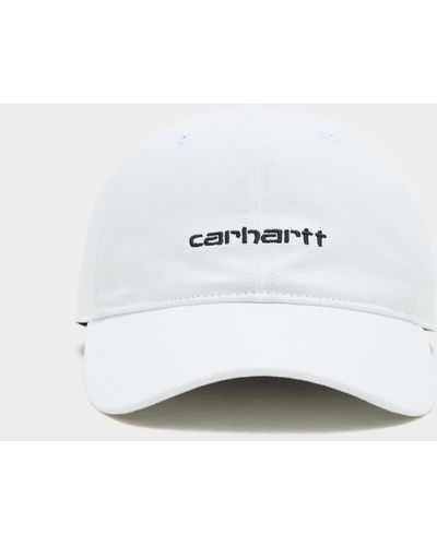 Carhartt Canvas Script Cap - White