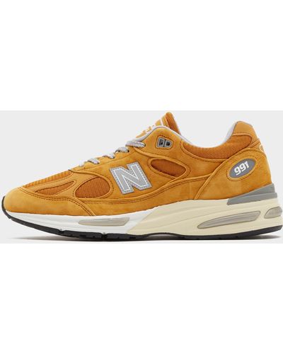 New Balance 991v2 Made In Uk - Yellow