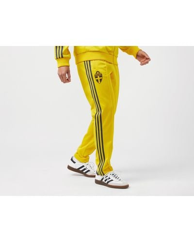adidas Originals Sweden Beckenbauer Track Trousers - Yellow